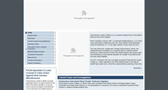 Desktop Screenshot of fklmlaw.com